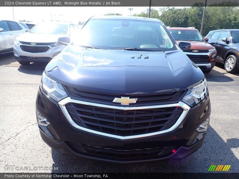 Midnight Blue Metallic / Jet Black 2020 Chevrolet Equinox LT AWD