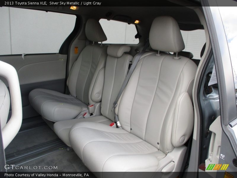 Silver Sky Metallic / Light Gray 2013 Toyota Sienna XLE