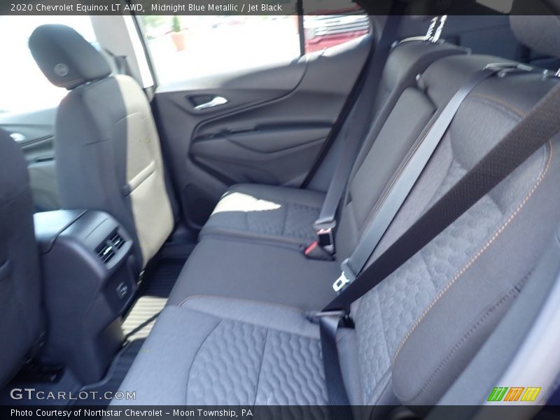 Midnight Blue Metallic / Jet Black 2020 Chevrolet Equinox LT AWD