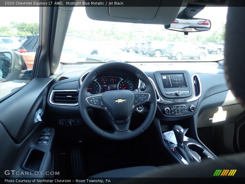 Midnight Blue Metallic / Jet Black 2020 Chevrolet Equinox LT AWD