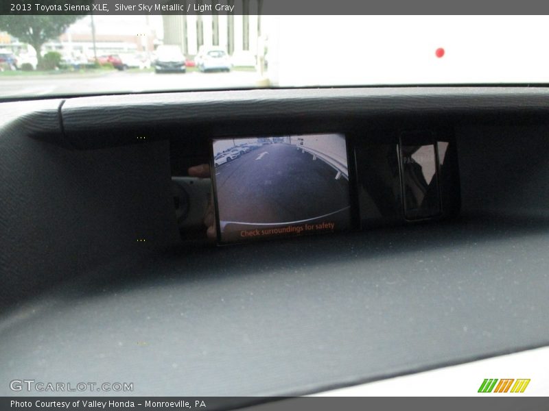 Silver Sky Metallic / Light Gray 2013 Toyota Sienna XLE