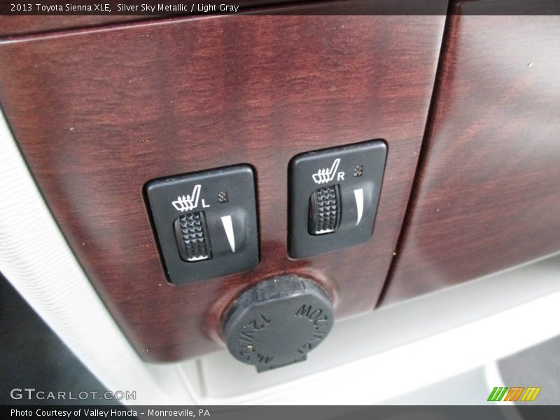 Silver Sky Metallic / Light Gray 2013 Toyota Sienna XLE