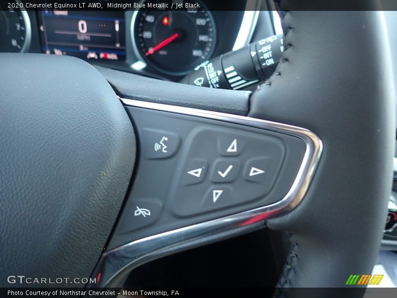 Midnight Blue Metallic / Jet Black 2020 Chevrolet Equinox LT AWD