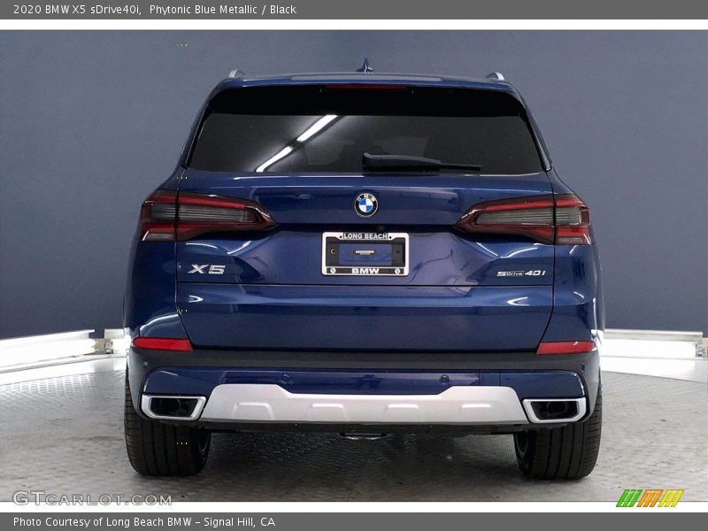 Phytonic Blue Metallic / Black 2020 BMW X5 sDrive40i