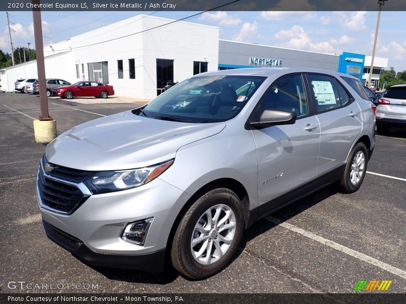 Silver Ice Metallic / Ash Gray 2020 Chevrolet Equinox LS