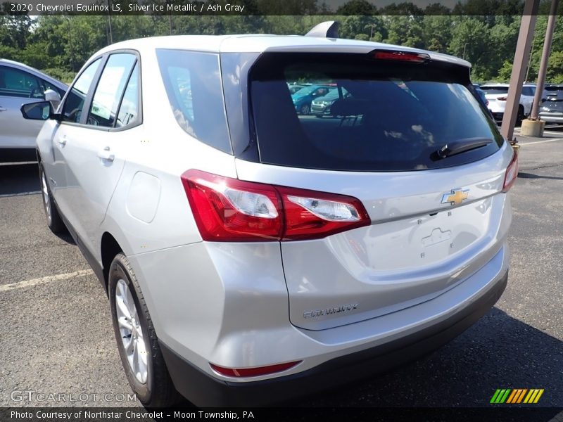 Silver Ice Metallic / Ash Gray 2020 Chevrolet Equinox LS