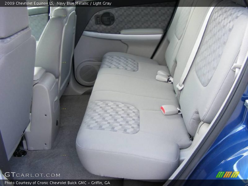 Navy Blue Metallic / Light Gray 2009 Chevrolet Equinox LS