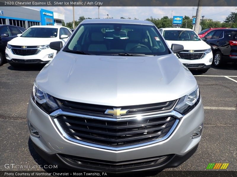 Silver Ice Metallic / Ash Gray 2020 Chevrolet Equinox LS