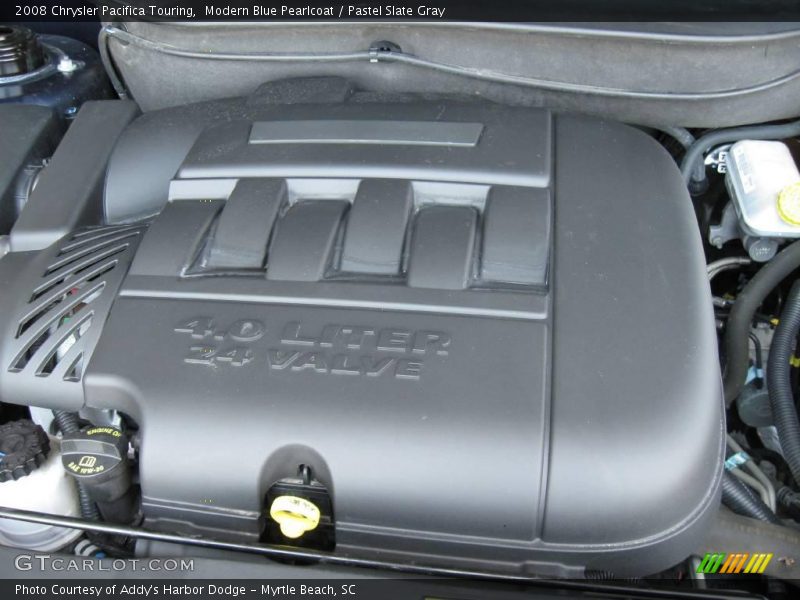 Modern Blue Pearlcoat / Pastel Slate Gray 2008 Chrysler Pacifica Touring