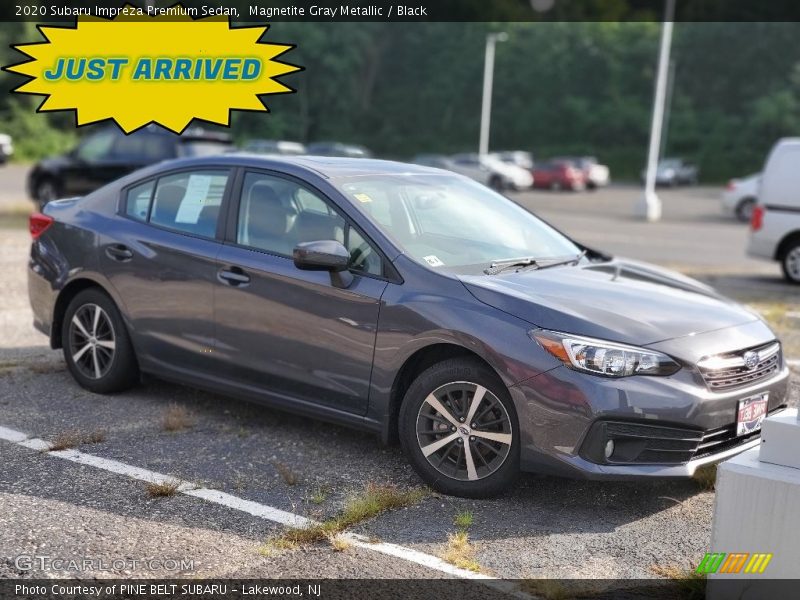 Magnetite Gray Metallic / Black 2020 Subaru Impreza Premium Sedan