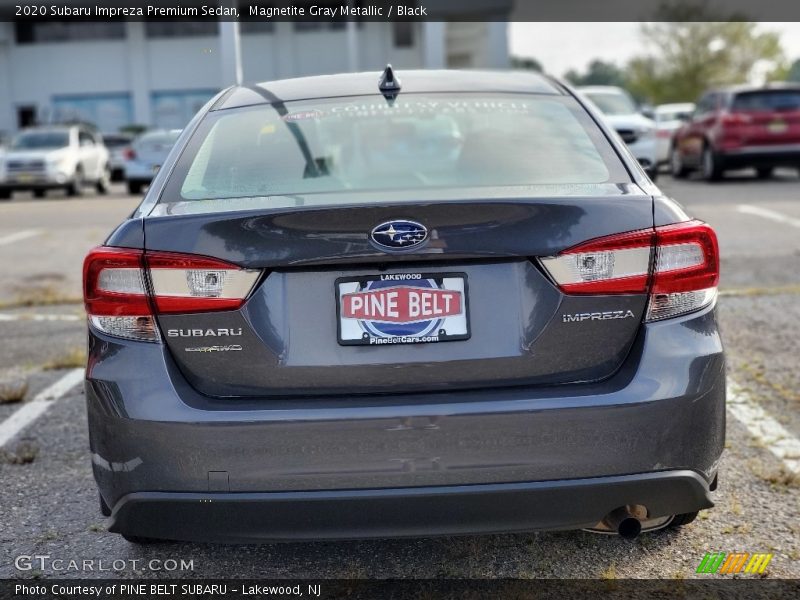 Magnetite Gray Metallic / Black 2020 Subaru Impreza Premium Sedan