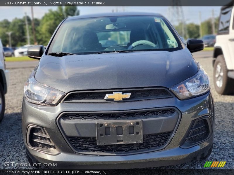 Nightfall Gray Metallic / Jet Black 2017 Chevrolet Spark LS