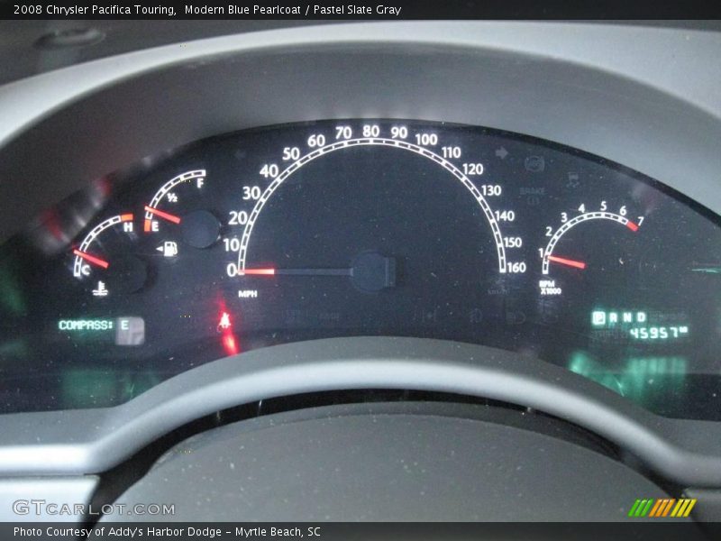 Modern Blue Pearlcoat / Pastel Slate Gray 2008 Chrysler Pacifica Touring