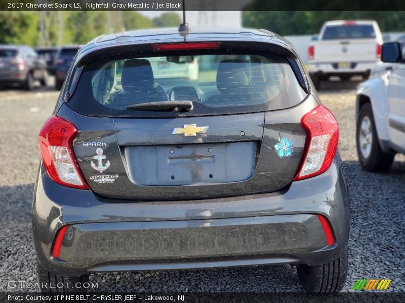 Nightfall Gray Metallic / Jet Black 2017 Chevrolet Spark LS