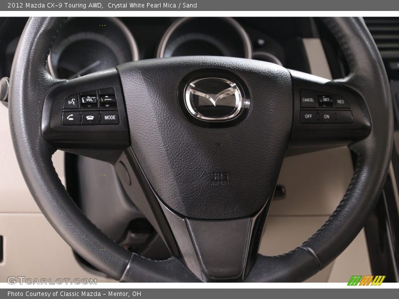  2012 CX-9 Touring AWD Steering Wheel
