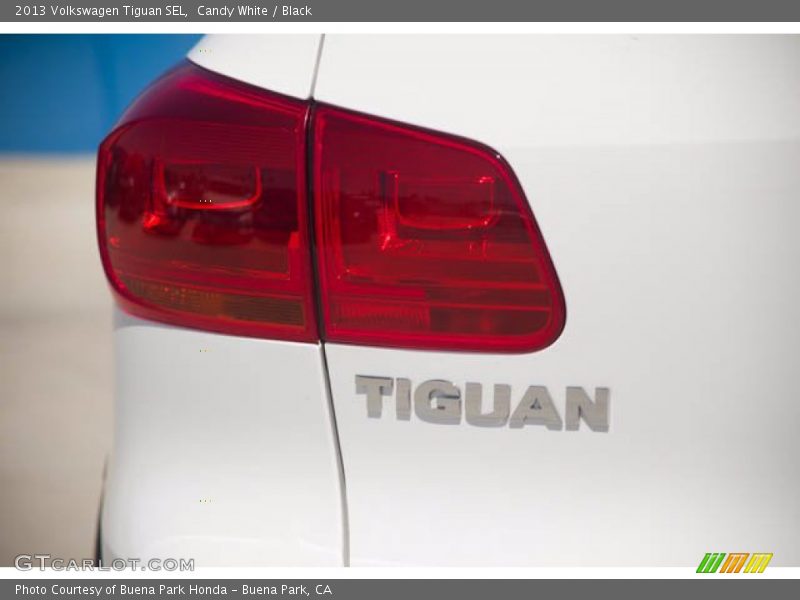 Candy White / Black 2013 Volkswagen Tiguan SEL