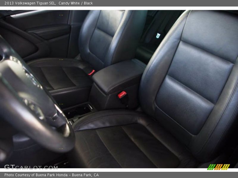 Candy White / Black 2013 Volkswagen Tiguan SEL