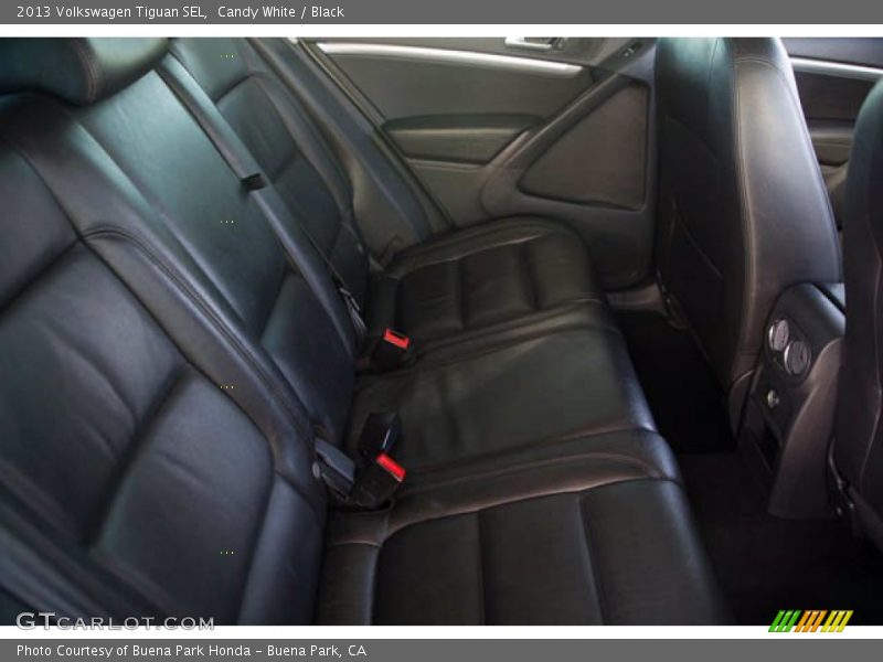 Candy White / Black 2013 Volkswagen Tiguan SEL