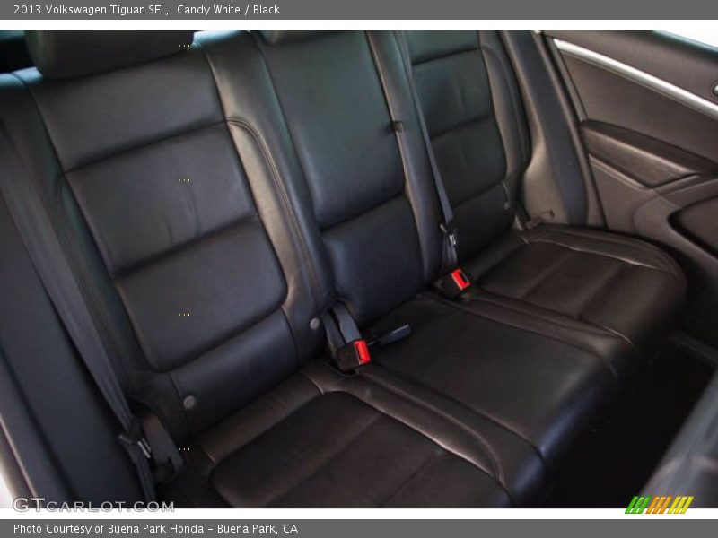 Candy White / Black 2013 Volkswagen Tiguan SEL
