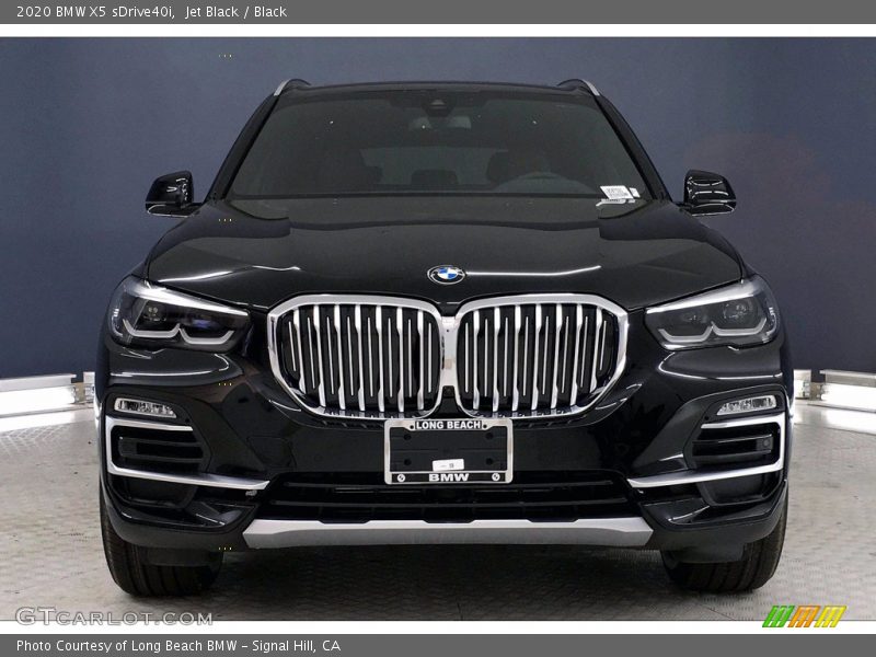 Jet Black / Black 2020 BMW X5 sDrive40i