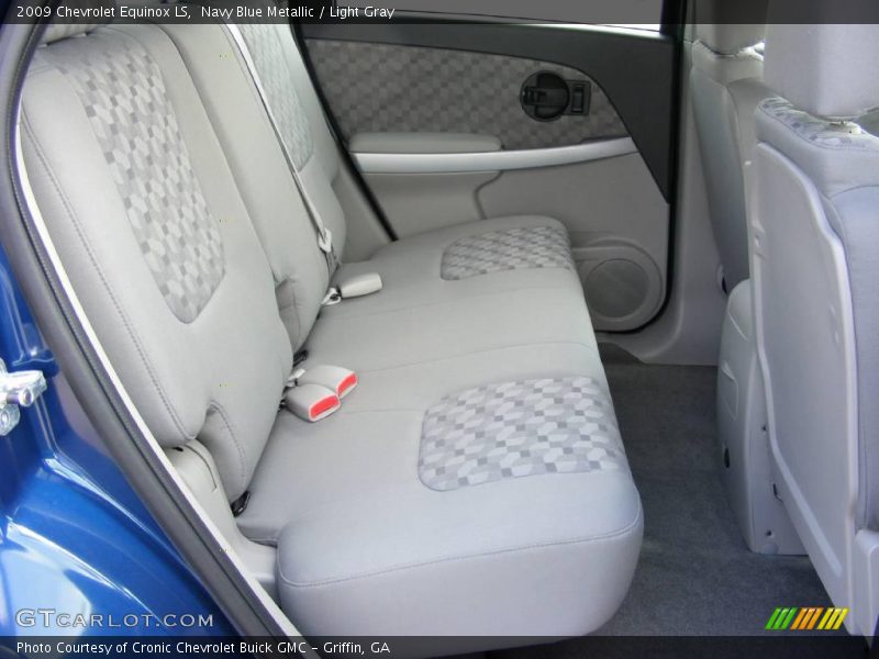 Navy Blue Metallic / Light Gray 2009 Chevrolet Equinox LS