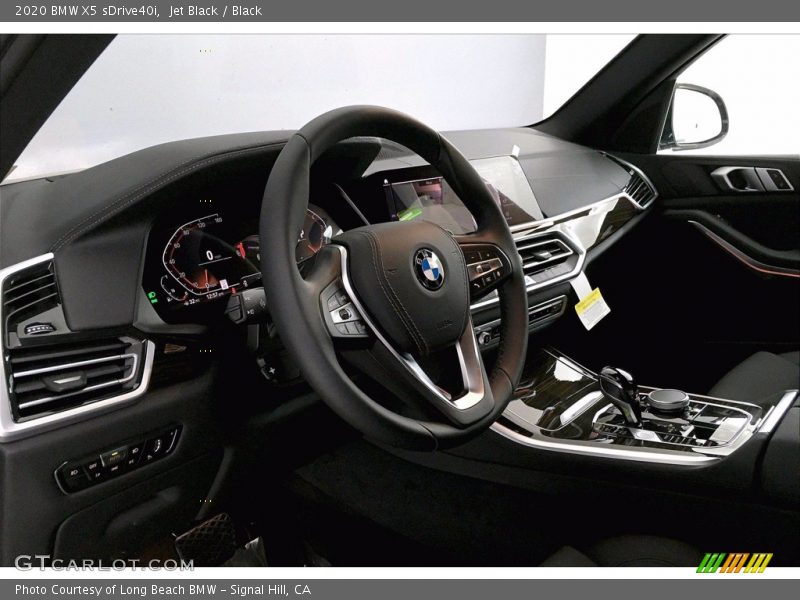 Jet Black / Black 2020 BMW X5 sDrive40i