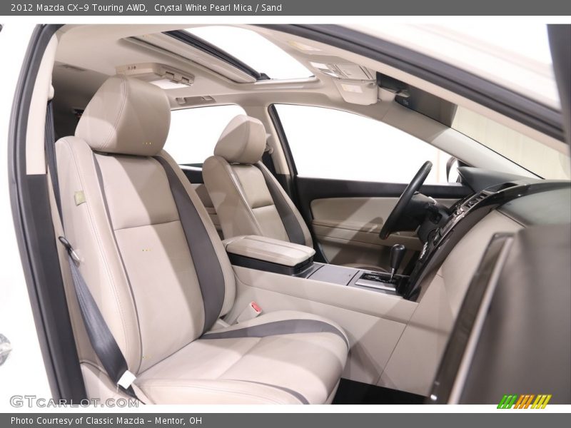 Front Seat of 2012 CX-9 Touring AWD