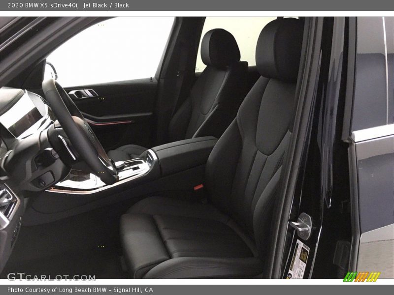 Jet Black / Black 2020 BMW X5 sDrive40i