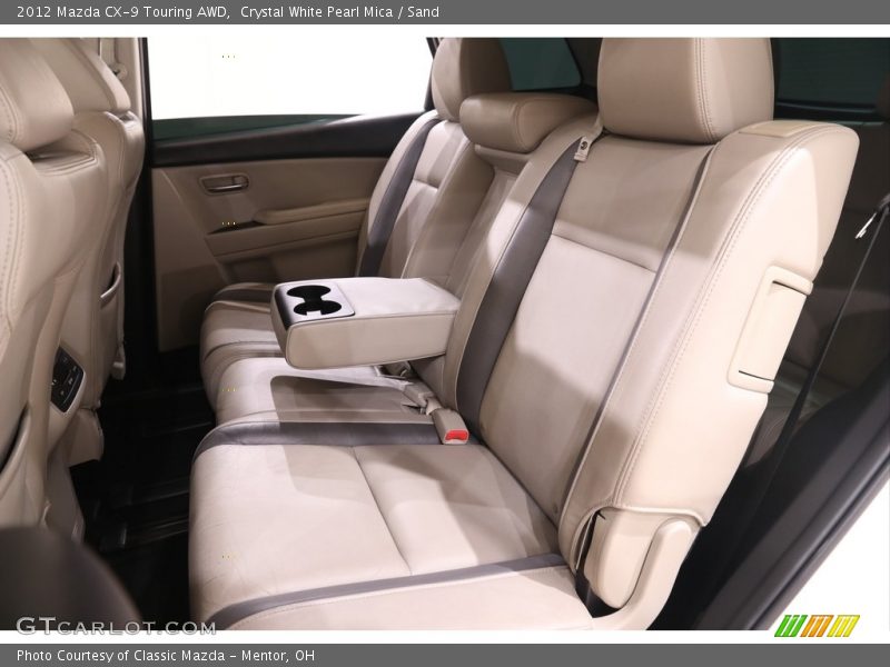 Rear Seat of 2012 CX-9 Touring AWD