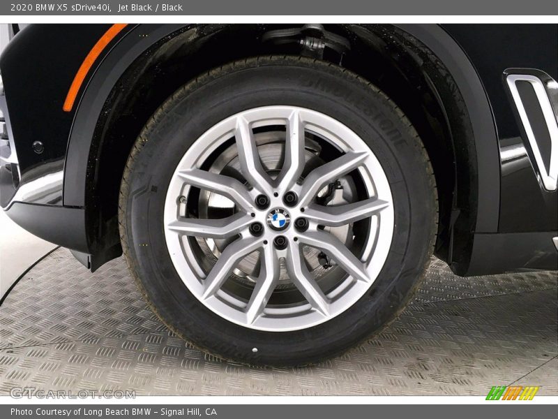 Jet Black / Black 2020 BMW X5 sDrive40i