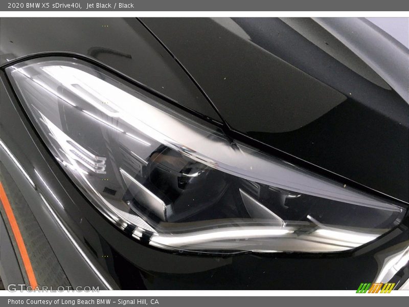 Jet Black / Black 2020 BMW X5 sDrive40i
