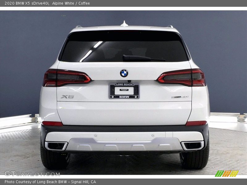 Alpine White / Coffee 2020 BMW X5 sDrive40i