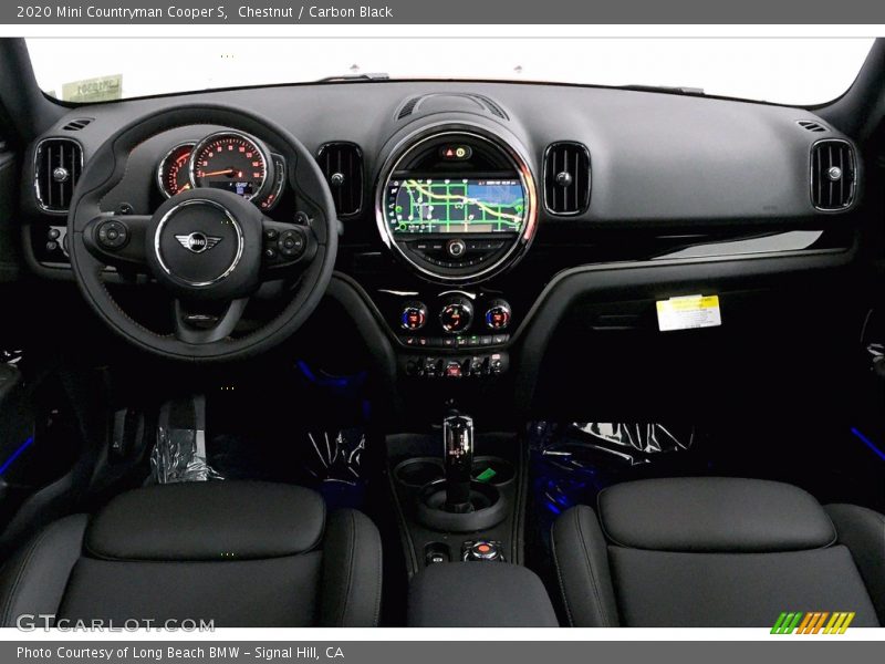  2020 Countryman Cooper S Carbon Black Interior