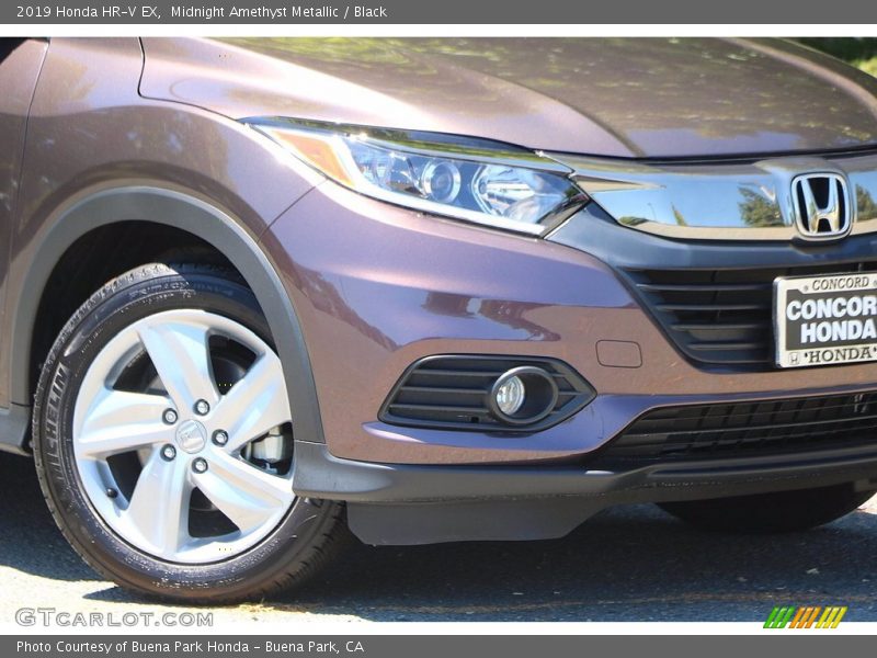 Midnight Amethyst Metallic / Black 2019 Honda HR-V EX