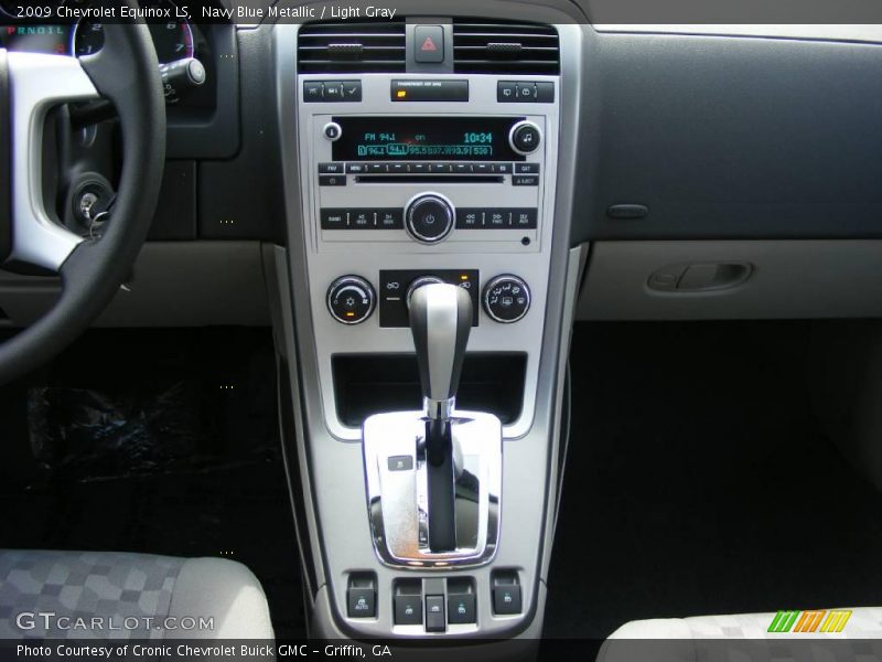 Navy Blue Metallic / Light Gray 2009 Chevrolet Equinox LS