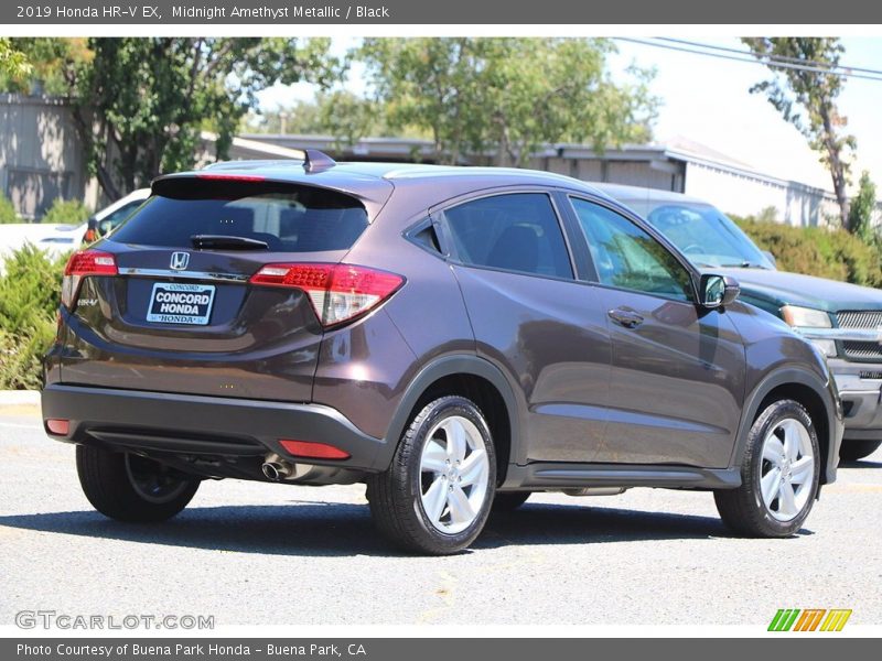 Midnight Amethyst Metallic / Black 2019 Honda HR-V EX