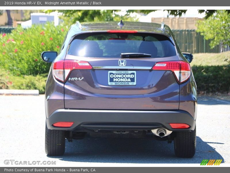 Midnight Amethyst Metallic / Black 2019 Honda HR-V EX