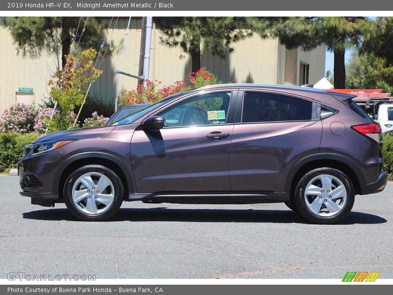 Midnight Amethyst Metallic / Black 2019 Honda HR-V EX