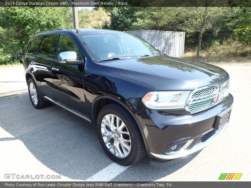Maximum Steel Metallic / Black 2014 Dodge Durango Citadel AWD