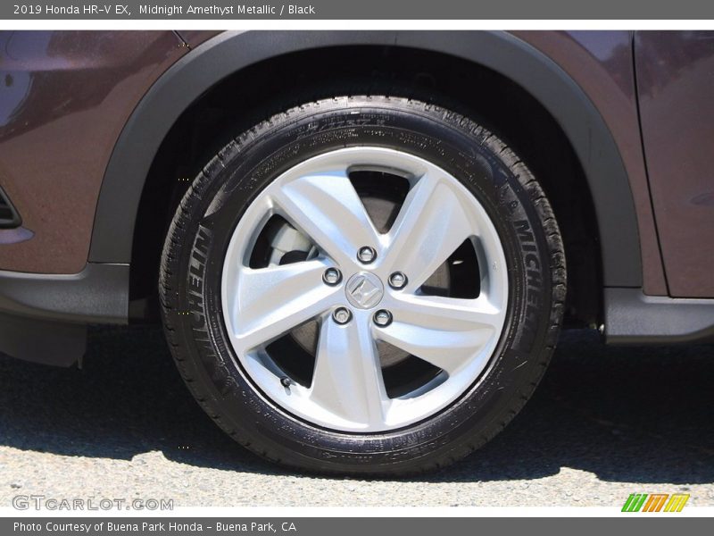 Midnight Amethyst Metallic / Black 2019 Honda HR-V EX