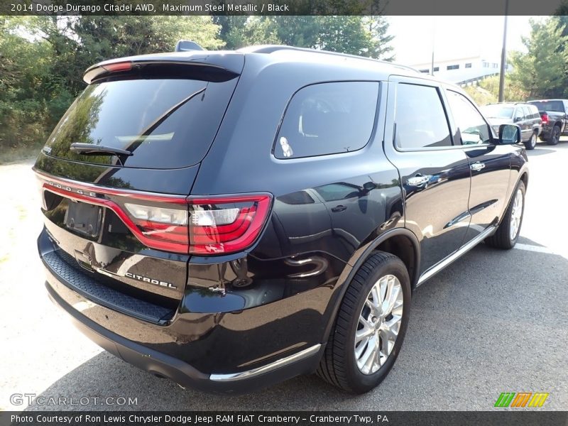 Maximum Steel Metallic / Black 2014 Dodge Durango Citadel AWD