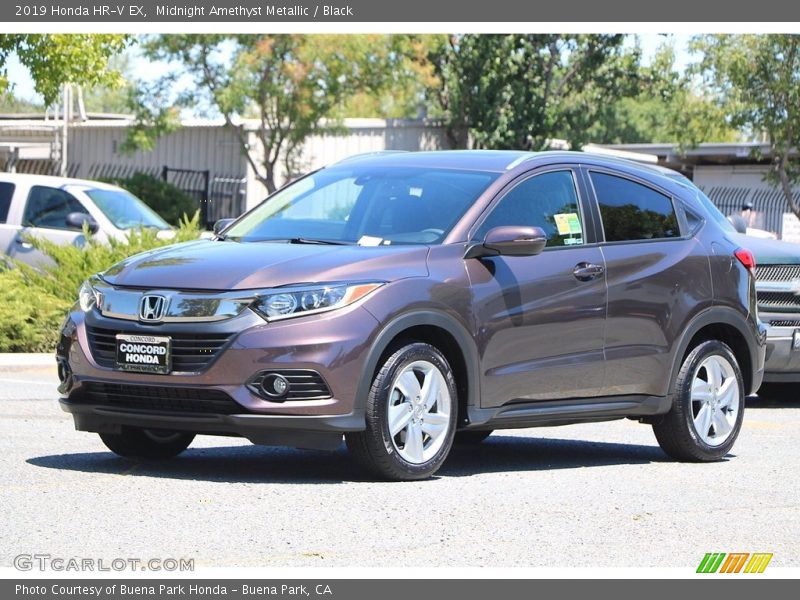 Midnight Amethyst Metallic / Black 2019 Honda HR-V EX