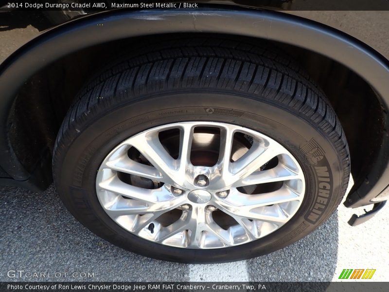 Maximum Steel Metallic / Black 2014 Dodge Durango Citadel AWD