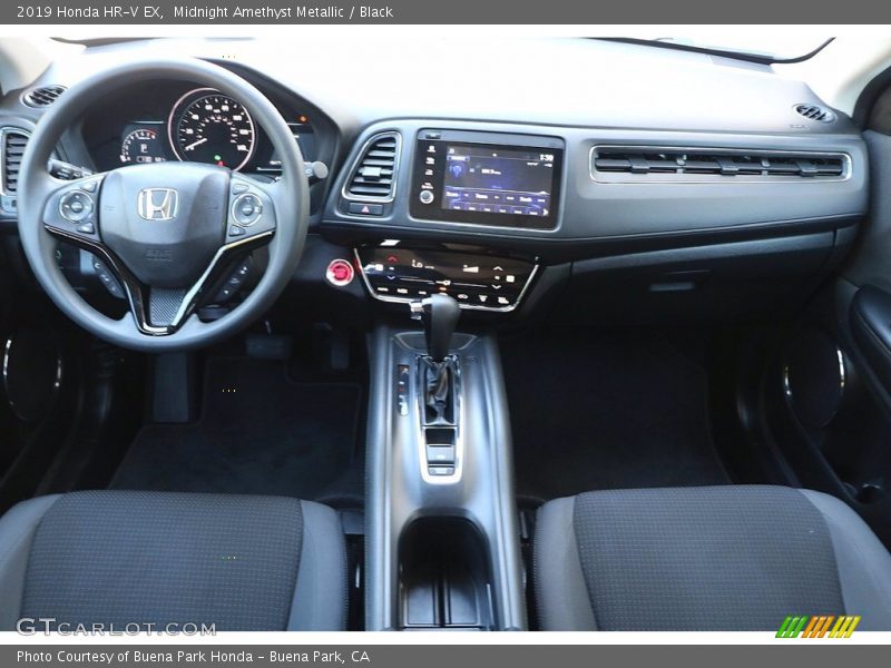 Midnight Amethyst Metallic / Black 2019 Honda HR-V EX