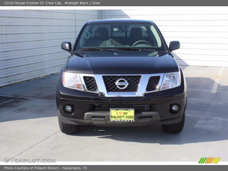 Midnight Black / Steel 2019 Nissan Frontier SV Crew Cab
