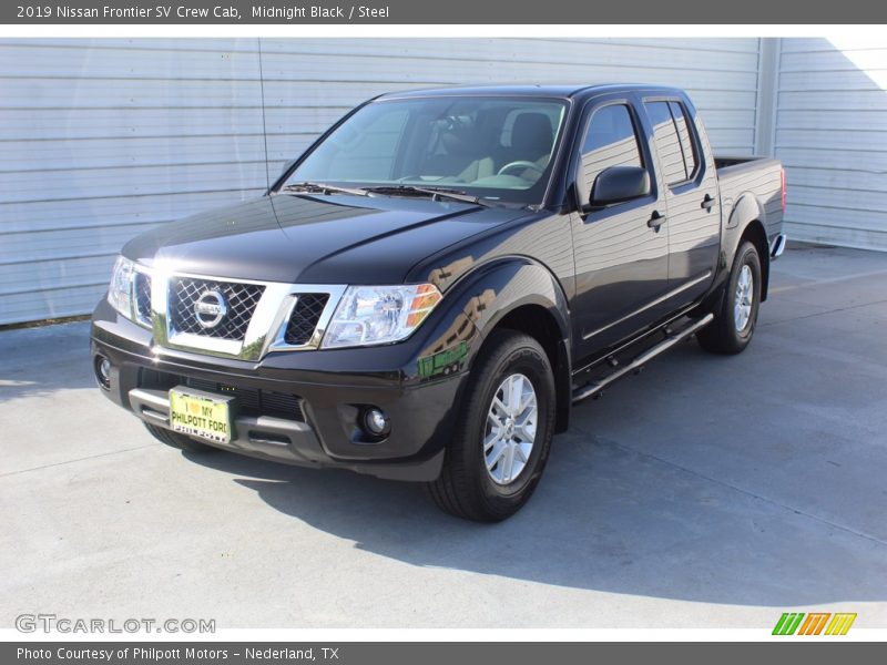 Midnight Black / Steel 2019 Nissan Frontier SV Crew Cab