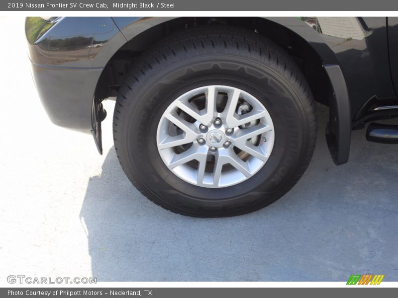 Midnight Black / Steel 2019 Nissan Frontier SV Crew Cab