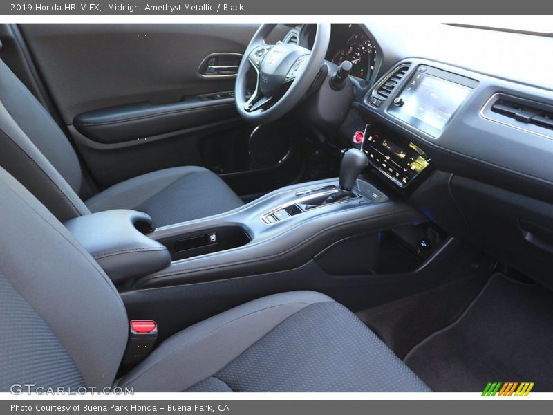 Midnight Amethyst Metallic / Black 2019 Honda HR-V EX