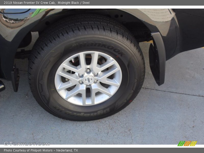Midnight Black / Steel 2019 Nissan Frontier SV Crew Cab