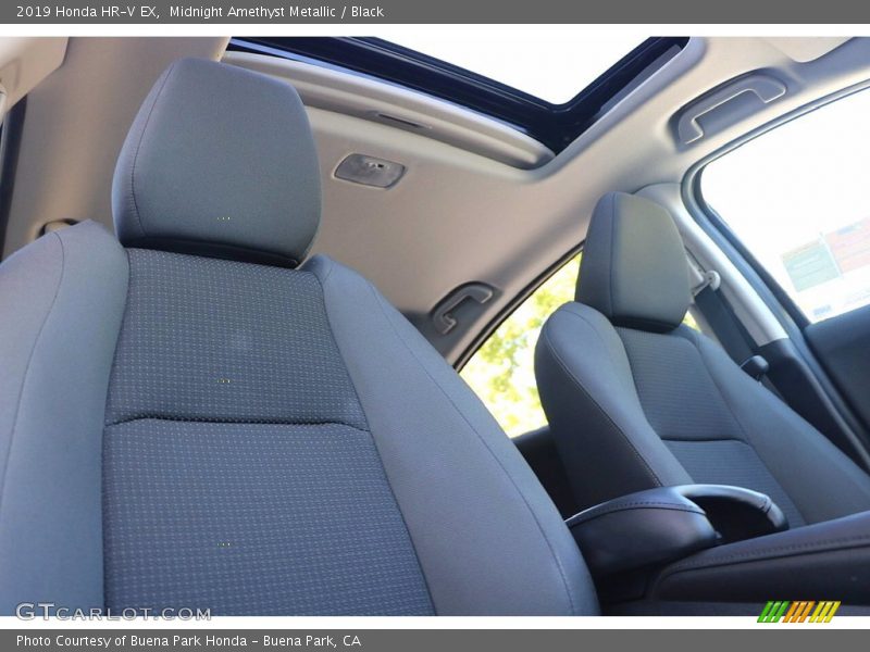 Midnight Amethyst Metallic / Black 2019 Honda HR-V EX